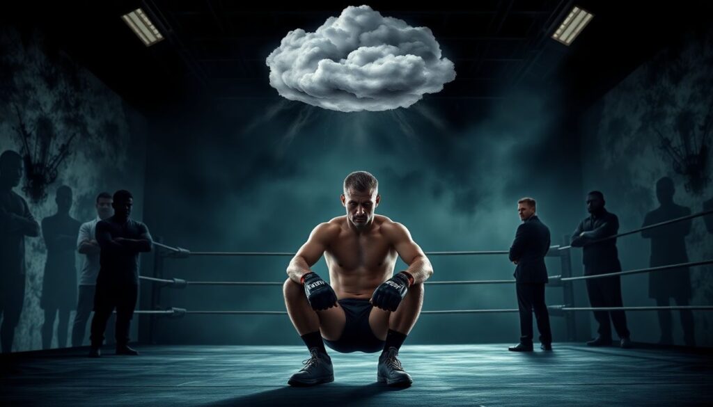 Психология октагона: как бойцы справляются со страхом, давлением и хейтом в соцсетях - иллюстрация