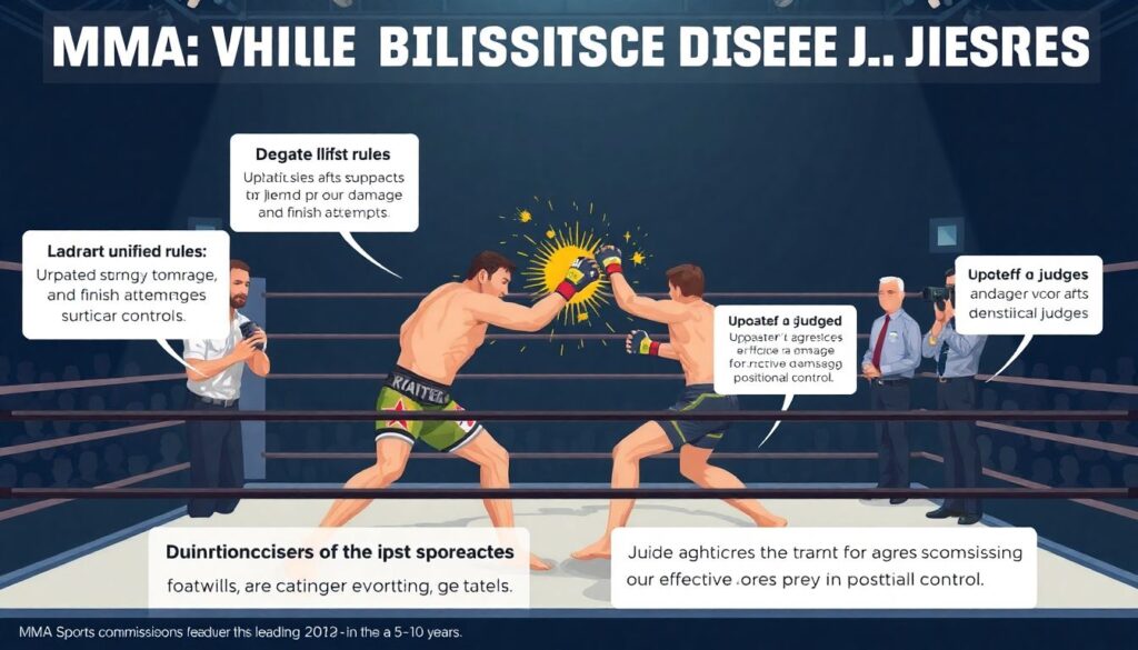 Как судьи оценивают бои: критерии, спорные решения и пути реформы судейства в ММА - иллюстрация