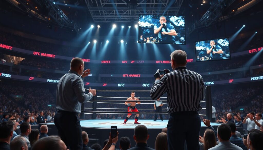 Топ-10 самых спорных остановок рефери в истории ММА и их последствия для карьеры бойцов - иллюстрация