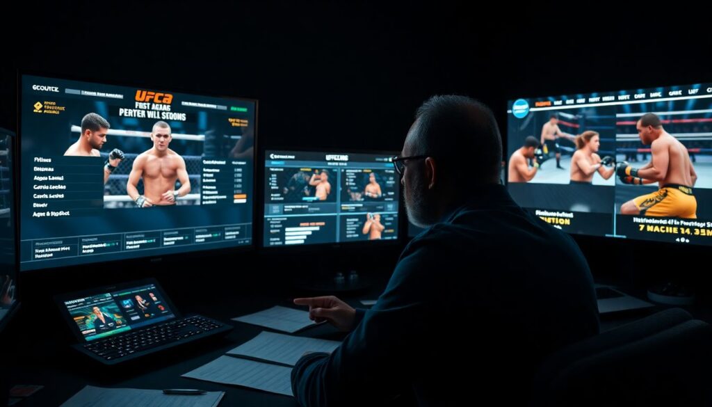 Тактика в клетке: как букмекеры и аналитики прогнозируют исход боёв и почему часто ошибаются - иллюстрация