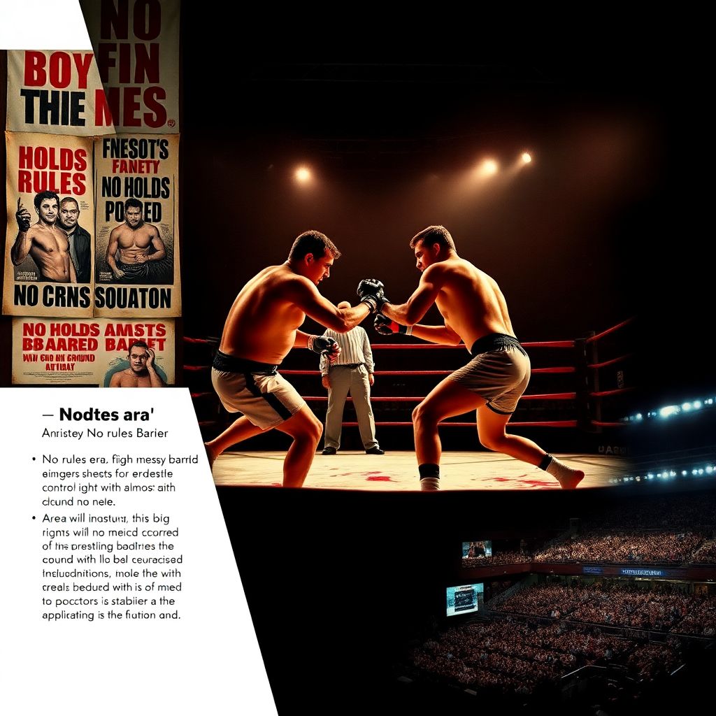 История первых ММА-турниров: от боёв без правил к современным регламентам