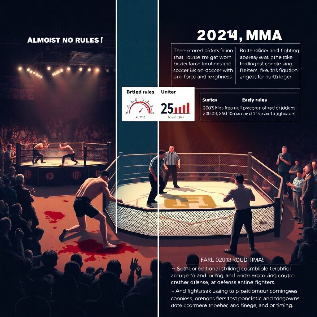Эволюция правил ММА: как изменения регламента меняли стили и стратегии
