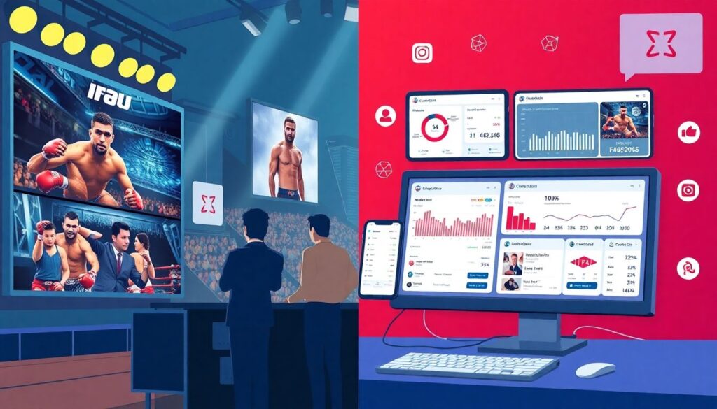 Как соцсети и стриминги меняют ММА: промоутеры, бойцы и фанаты в новой цифровой реальности - иллюстрация