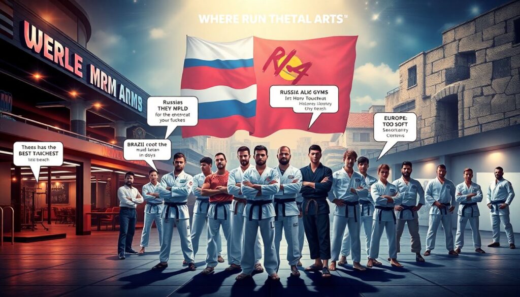 Сравнение школ единоборств: чем отличается подготовка в США, России, Бразилии и Европе - иллюстрация