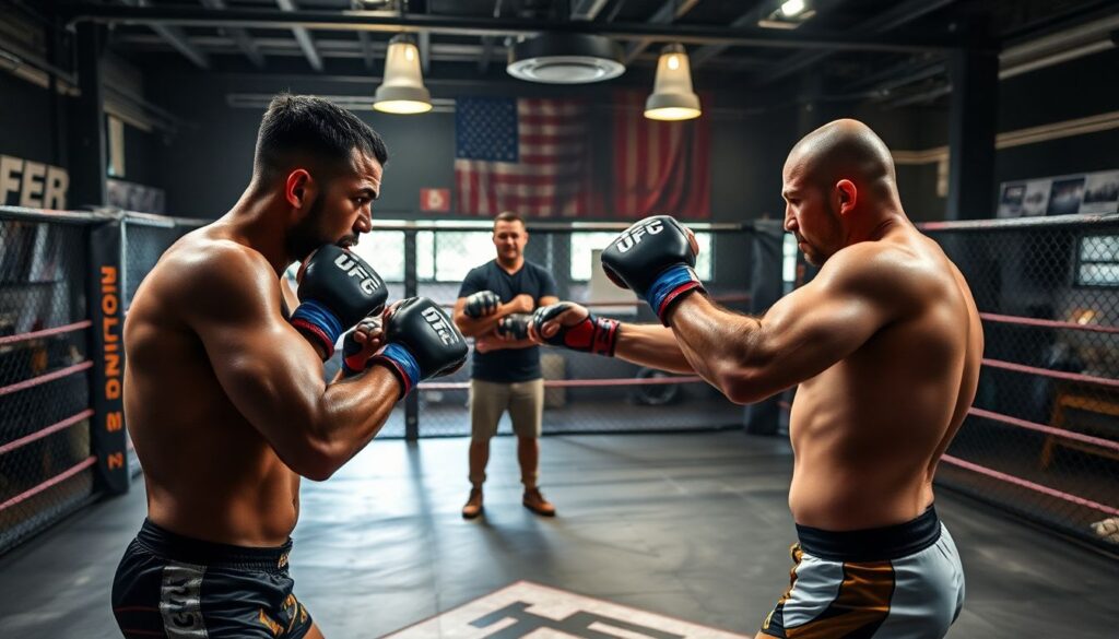 Тренировки чемпиона: пример недельного плана подготовки к пятираундовому бою - иллюстрация