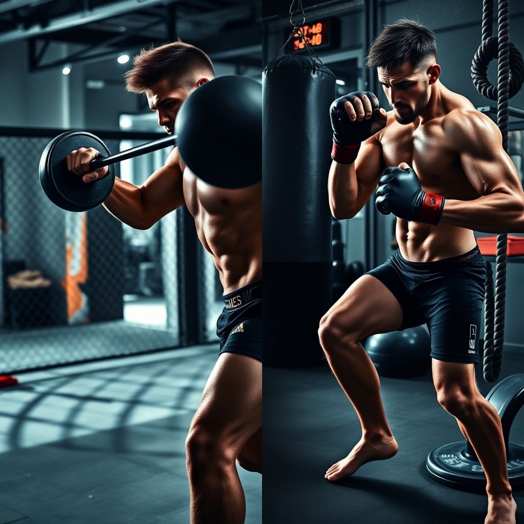 Функциональный тренинг ММА: упражнения для взрывной силы, выносливости и координации